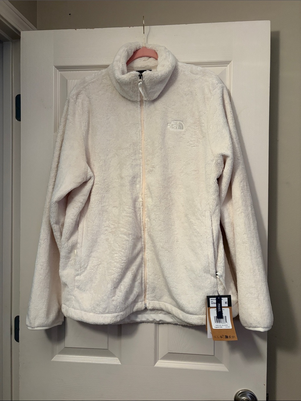 The North Face Women's Soft Cream Teddy Fleece Jacket